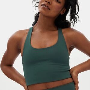 Girlfriend Collective Paloma bra in Moss